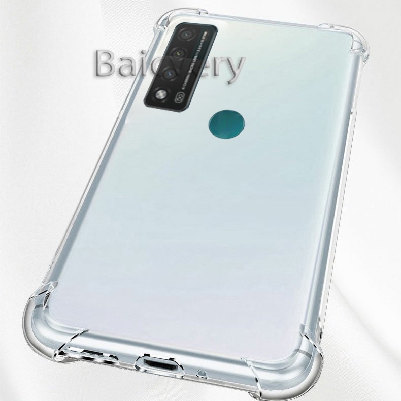 Tcl 20 R 5G T767H Case Clear Soft TPU Silicone Phone Cover Casing