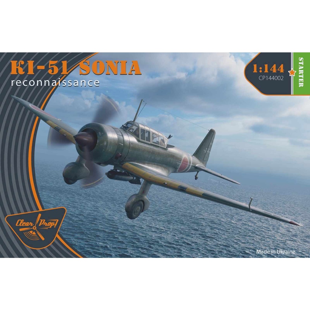 Clear Prop Models 1/144 CP144002 Ki-51 Sonia Reconnaissance