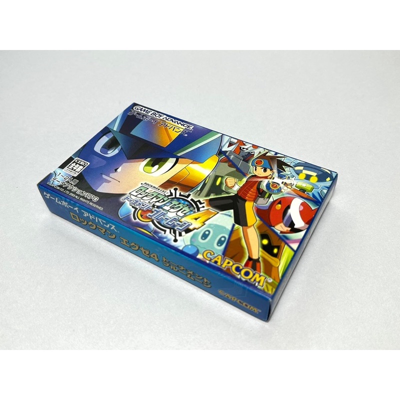 ตลับแท้ GAME BOY ADVANCE (japan) GBA  RockMan EXE 4 Tournament: Blue Moon