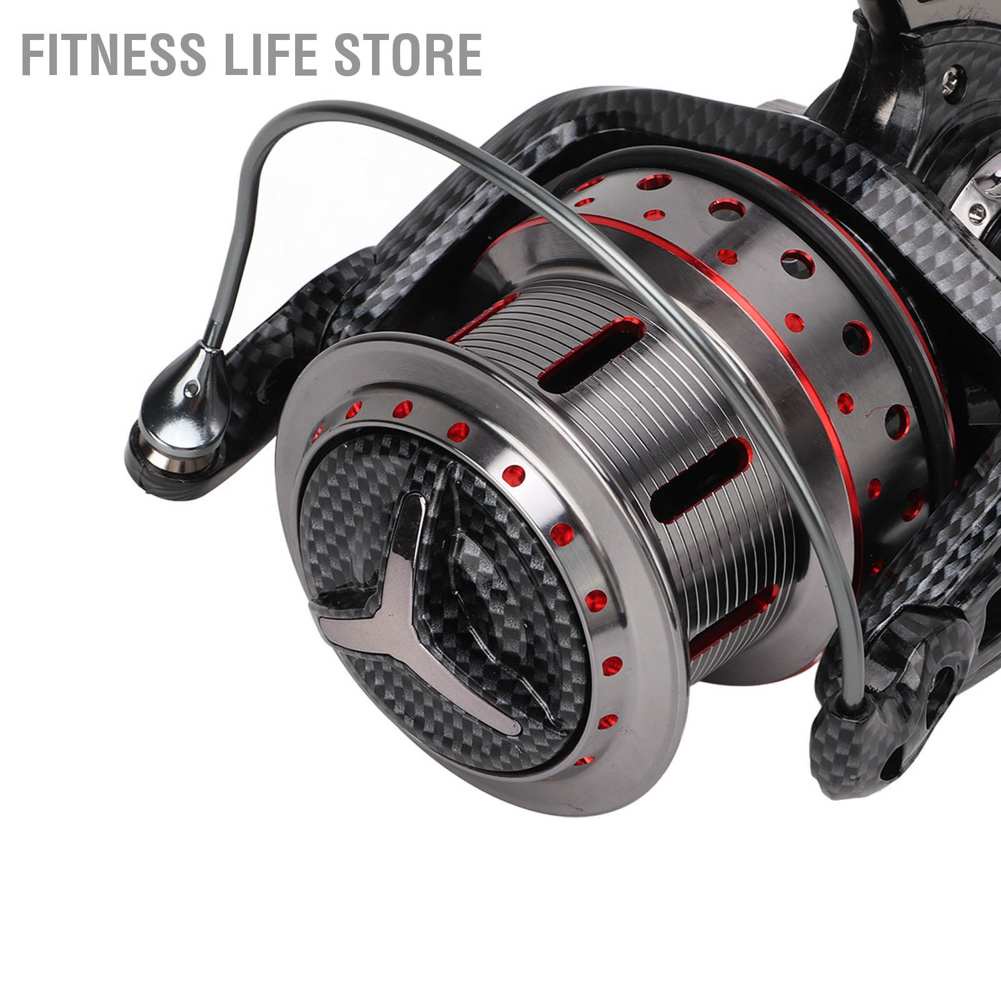 Fitness Life Shop Spinning Fishing Reel 4.7:1 Ratio 14+1BB Metal Wheel for Saltwater Freshwater Long Shot Outdoor #8