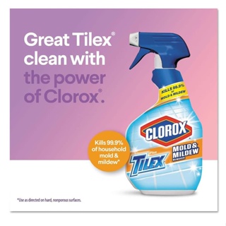 Clorox สเปรย์ทำความสะอาด กำจัดคราบเชื้อราในห้องน้ำ ขจัดเชื้อโรค ไวรัส &amp;แบคทีเรียขนาด 946ml.made in USA3 แบบให้เลือก