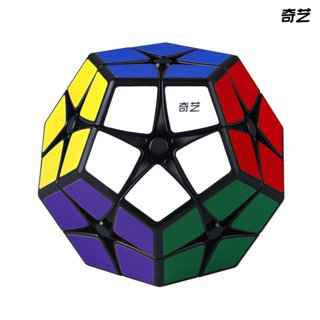 Qiyi 2x2 Megaminx Qiheng Bundle Stickerless Speed Cube ของเล่นปริศนา เพื่อการศึกษา สําหรับเด็ก