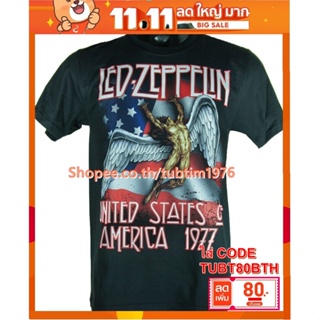 เสื้อวง Led Zeppelin เสื้อวงดนตรีต่างประเทศ เสื้อวินเทจ เลด เซพเพลิน LZN1495