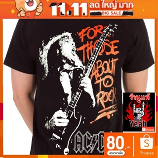 เสื้อวง Ac/Dc เสื้อผ้าแฟชั่น acdc เอซี/ดีซี เสื้อยืด วงดนตรี เสื้อวินเทจ RCM432