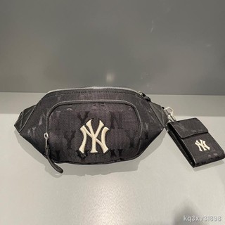 ✼☃✸[preorder]กระเป๋าคาดอก MLB รุ่น Monogram Jacquard HIP Sack  งานoutlet แท้ 💯%