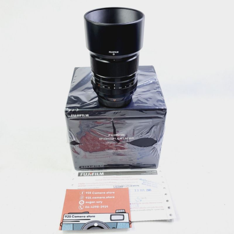 เลนส์ Fujinon XF33mm f1.4