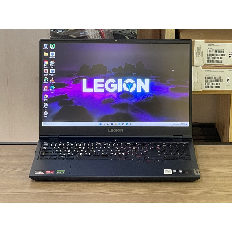 Lenovo Legion 5 15ACH6H Ryzen 7 5800H SSD512GB RAM16GB RTX 3060(6GB GDDR6)จอ WQHD (2560x1440) 2K มือสอง มีประกันอุบติเหต