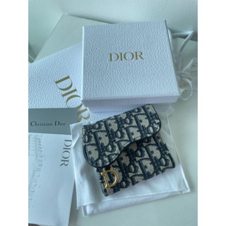 ของใหม่ Dior tri fold wallet yr22 ของแท้100%