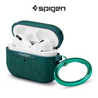 SPIGEN เคสหูฟังไร้สาย ป้องกันรอยขีดข่วน สวมใส่สบาย พร้อมคาราบิเนอร์ สําหรับ AirPods Pro