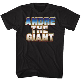 Classic Text Andre The Giant T-Shirt เสื้อเด็กหญิง เสื้อยืดแขนสั้น เสื้อยืดสไตล์เกาหลี