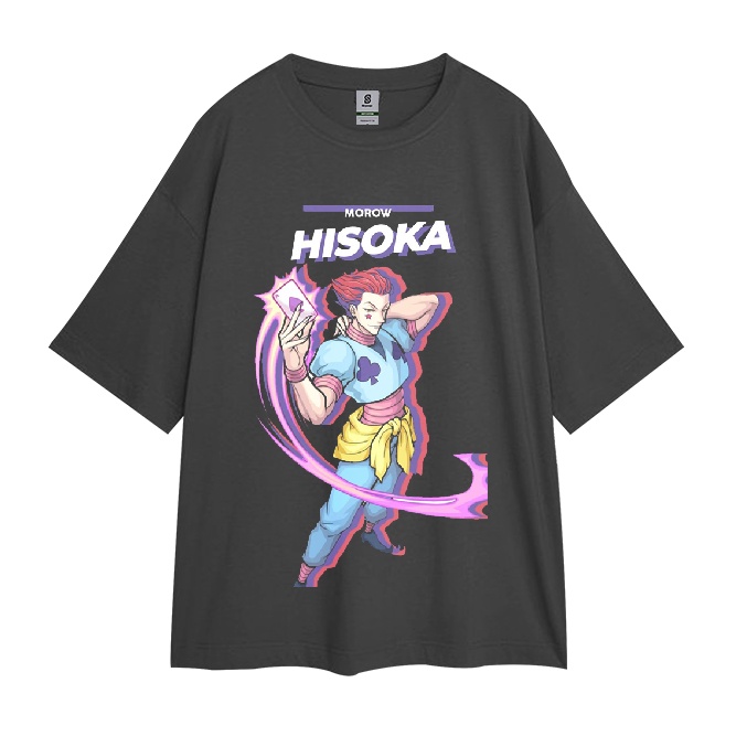 เสื้อยืด Hisoka Morow Hunter X Hunter Vintage Oversize