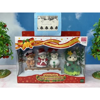 Sylvanian Happy Christmas friends Santa ซิลวาเนียน คริสมาส แซนต้า ตุ๊กตา Brand new