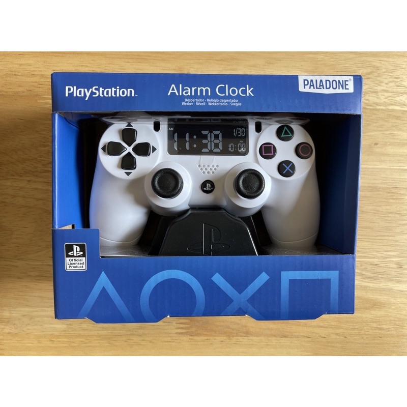 นาฬิกาปลุก จอยนาฬิกาปลุก size พอๆกับ joy ps4 รูปทรงจอย joy playstation 4 สีขาวหายาก clock joy ps4 นา