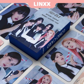 Linxx โปสการ์ด โลโม่ อัลบั้มรูปศิลปินเกาหลี (G)I-DLE Minnie 55 ชิ้น