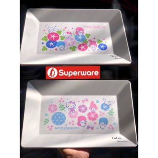 ถาดSanrio เมลามีนSuperware ขนาด11*7นิ้ว