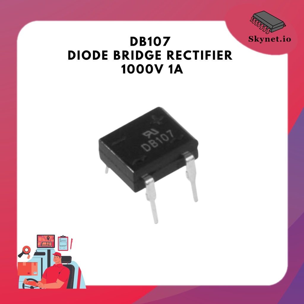 DB107 Diode Bridge Rectifier 1000V 1A Shopee Thailand