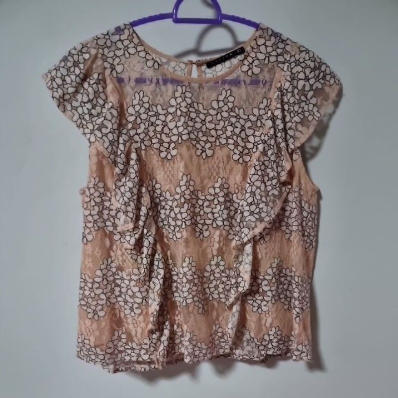 เสื้อลูกไม้ lolita ไซส์ L