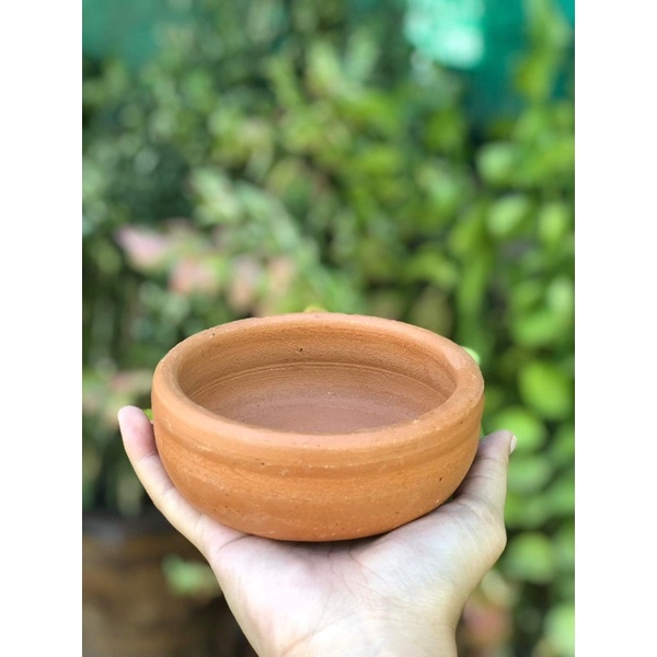 อ่างดินเผา4นิ้วถ้วยใส่อาหารดินเผาสวยทุกใบรับประกัน ถ่ายวิดิโอก่อนแกะกล่องมีเสียหายยืนยันวิดิโอเท่านั่นถึงจะเปลี่ยนใบใหม่