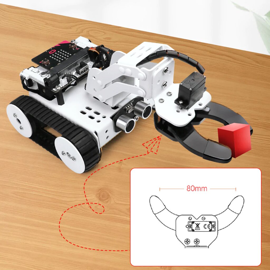 หุ่นยนต์ microbit QTruck Micro:bit V2 Smart microbit รูปที่ 7