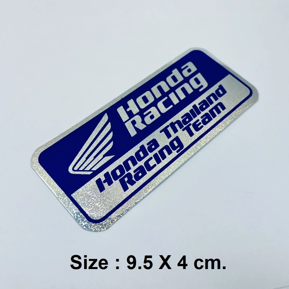 สติ๊กเกอร์ Honda Racing Team สะท้อนแสง สำหรับ Wave Pcx Forza Click thumbnail 3