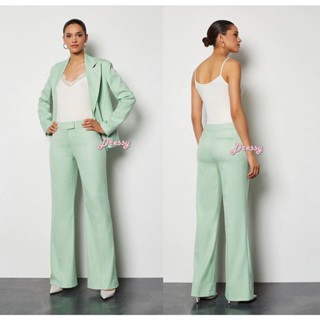 Zara Flare Pants Green