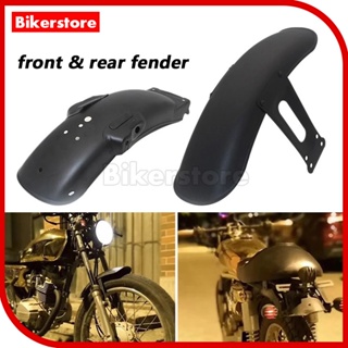 Bikerstore บังโคลนหน้า และหลังรถจักรยานยนต์ สไตล์เรโทร สําหรับ Honda CG125 CG125