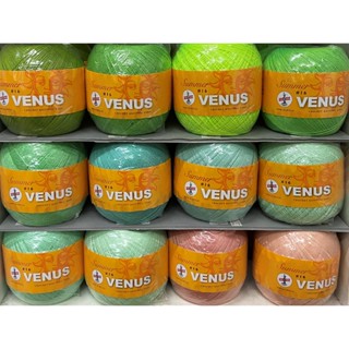 ไหมถัก Venus Summer เบอร์ 16 สีพื้น รหัส 7440-7800