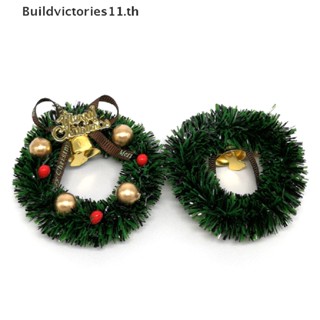 Buildvictories11 ต้นคริสต์มาสจิ๋ว 6 ซม. สําหรับตกแต่งบ้านตุ๊กตา 1 ชิ้น