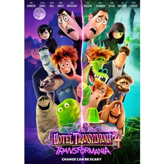 DVD หนังการ์ตูน เสียงไทยมาสเตอร์ Hotel Transylvania Transformania โรงแรมผีหนีไปพักร้อน 4