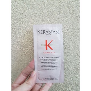 Kerastase Genesis Anti hair fall fortifying shampoo 10ml. แชมพู