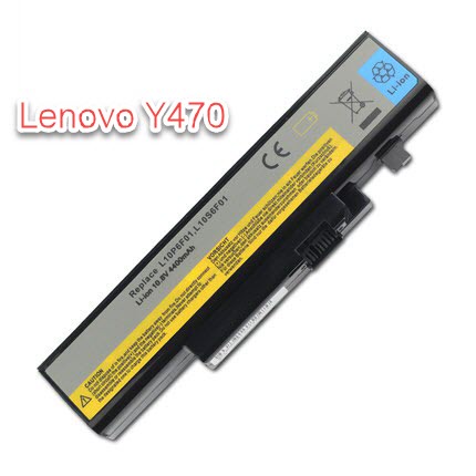 Battery Notebook Lenovo IdeaPad Y470 Y570 Series 6Cells 10.8V