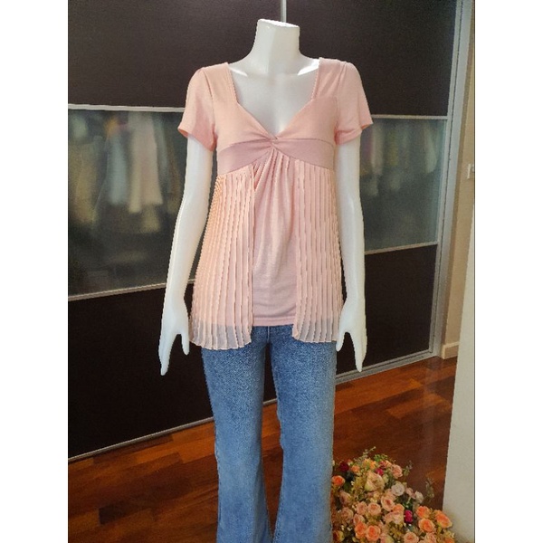 Se65215เสื้อสีโอรสน่ารักมากมือสอง