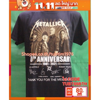 เสื้อวง Metallica เสื้อวงร็อค เมทัล สากล เสื้อวินเทจ เมทัลลิกา MET1828