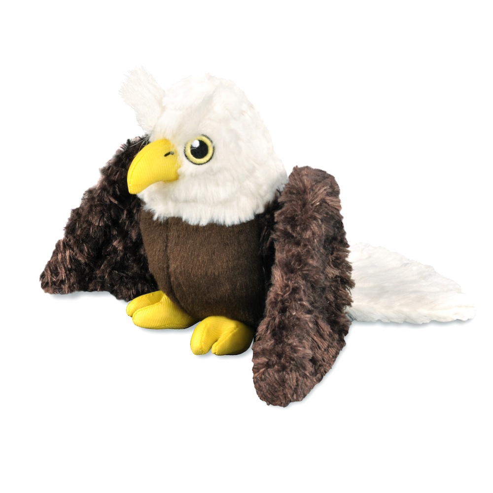 PLAY Edgar the Eagle ของเล่นสุนัขตุ๊กตานกอินทรี Plush Dog Toy