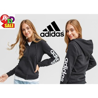 Adidas - ใหม่ เสื้อแจ็คเก็ตมีฮู้ดใส่ออกกำลังกาย/ลำลอง ADIDAS 3-STRIPES / LOGO HOODIE DP2416 DU0660 DU0661 GL0791 H07749