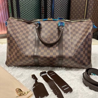 🔥ผ่อนได้🔥LV Damier Keepall Size 50 cm งาน Original อุปกรณ์ : ตามภาพสินค้า