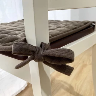 เบาะรองนั่ง 40x40cm เบาะรองนั่งเก้าอี้ หนานุ่มนั่งสบาย ใช้พิงหลังได้ เบาะรองนั่งทรงสีเหลี่ยม
