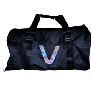 กระเป๋าเดินทางสะพายข้างV-Bagแถมไม้เซลฟฟี่