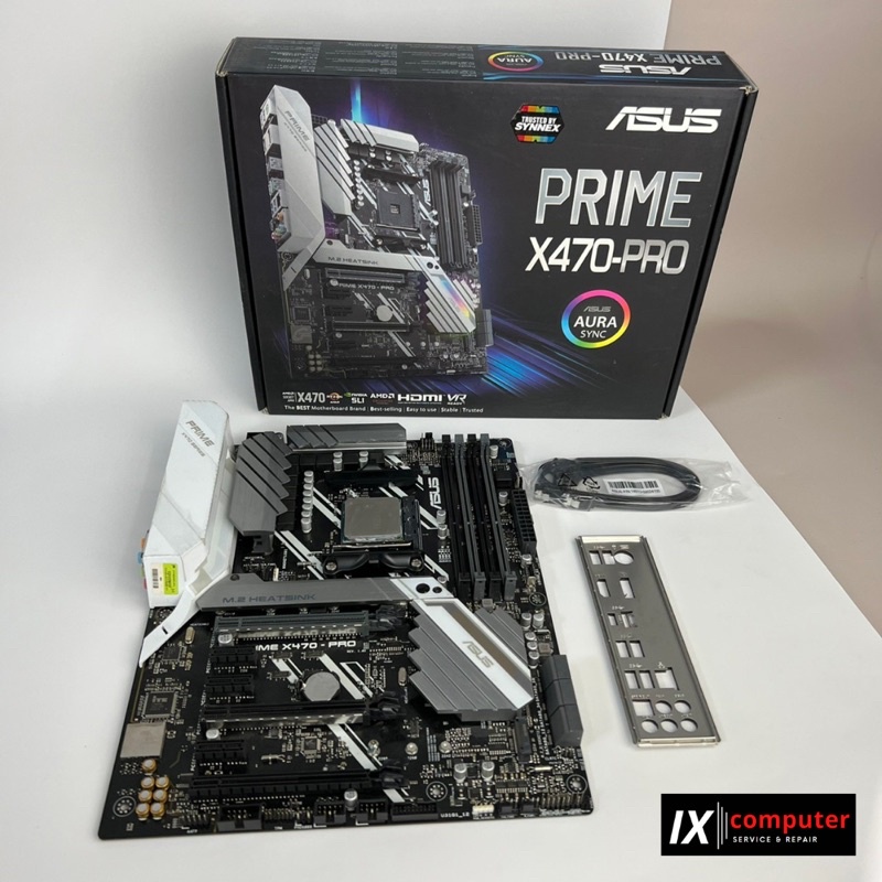 เมนบอร์ด Mainboard Asus Prime X470-PRO
