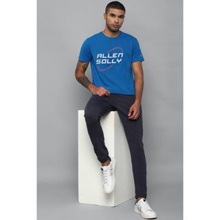 Allen Solly Blue T Shirt เสื้อยืดแฟชั่น เสื้อยืดสไตล์เกาหลี