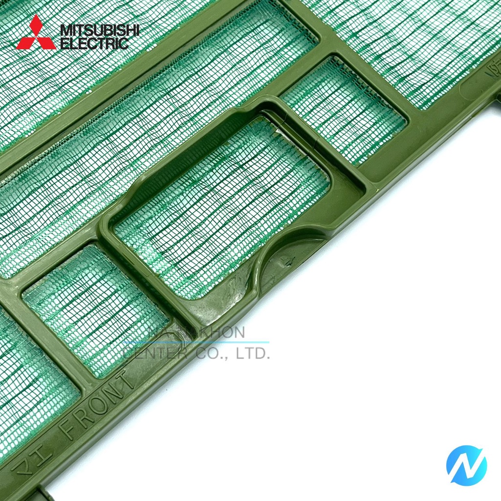แผ่นกรองอากาศ (1 แผ่น) ฟิลเตอร์ อะไหล่แอร์ อะไหล่แท้ MITSUBISHI ELECTRIC รหัส E22 B66 100