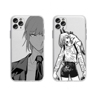 Chainsaw Man เคสไอโฟน 7 8 Plus 8พลัส Se 2020 เคส 13 pro max 11 12 13 14plus case iPhone X Xr XsMax Pavamacchima cover