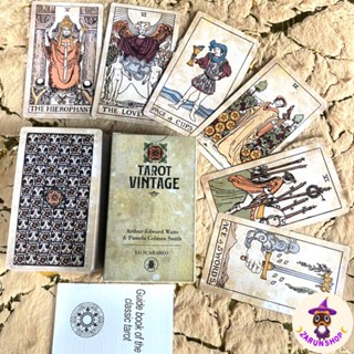 ไพ่ยิปซี ไพ่ทาโรต์ (พร้อมส่ง🇹🇭) Vintage Tarot 🧸✨️[แถมไฟล์คู่มือ]