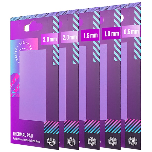 ซิลิโคนแผ่น ( สำหรับ gpu การ์ดจอ แรม cpu ) Cooler Master THERMAL PAD / THERMAL PAD PRO #8