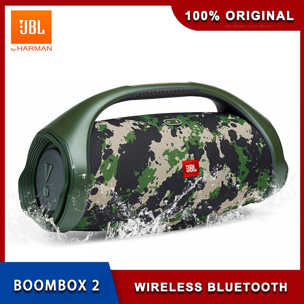 JBL Boombox 2 Portable Wireless Bluetooth Speaker IPX7 Boom Box