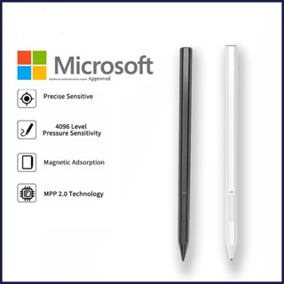 ปากกา Surface Pro ปากกา Microsoft Surface ปากกาสไตลัสดินสอสําหรับ Surface Pro 3 4 5 6 7 การปฏิเสธฝ่ามือ 4096 ไวต่อแรงกด