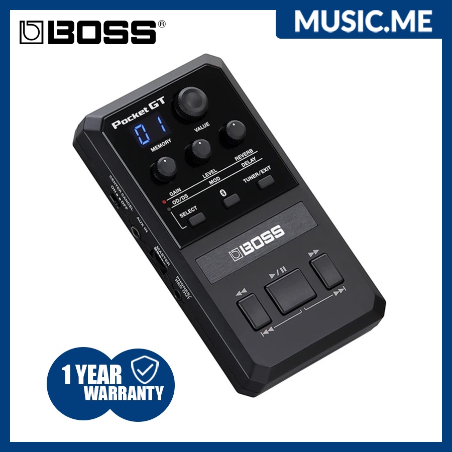 เอฟเฟคกีต้าร์ BOSS Pocket GT Pocket Effects Processor I ผ่อน0% นาน10เดือน