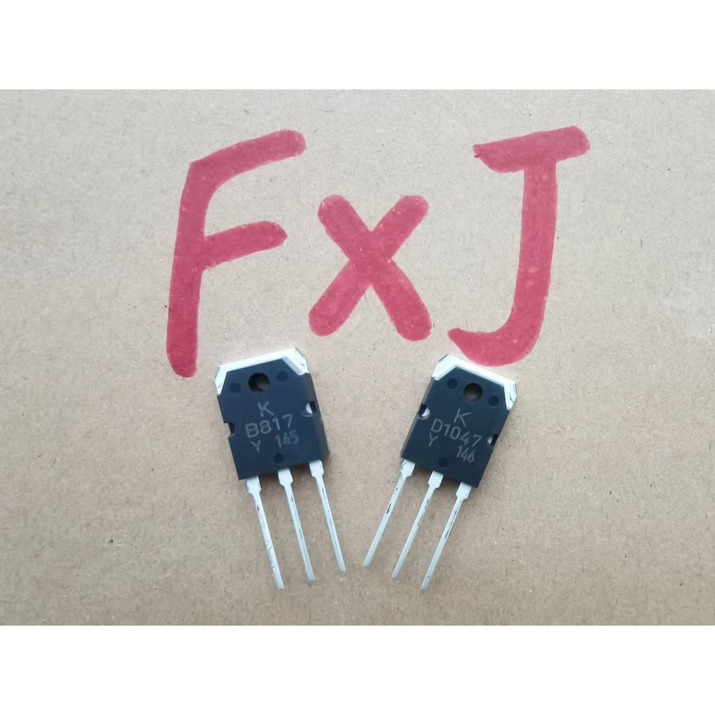((10 คู่) KTD1047 KTB817 D1047 B817 Audio Tube 2SA1047 2SB817 TO-247