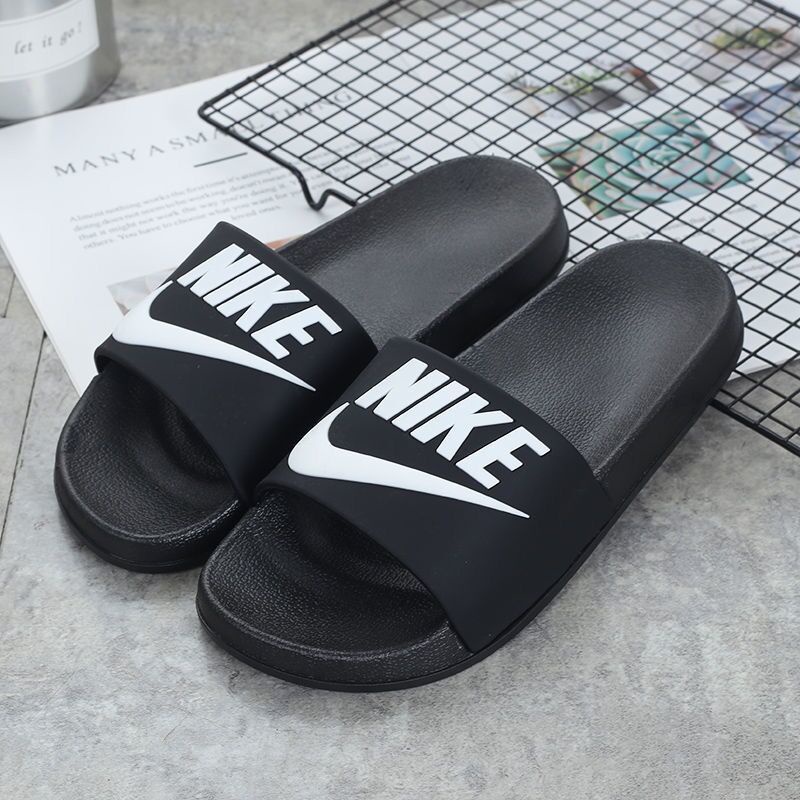 Fshoes รองเท้าแตะสวมยางนิ่ม สกรีนลายเท่ๆ🔥 โทนสี ขาว ดำ ลวดลายเท่ห์ๆ3ลาย ดูดีย์มีสไตล์⚡️รองเท้าพื้นนุ่มได้ไปไม่ผิดหวัง