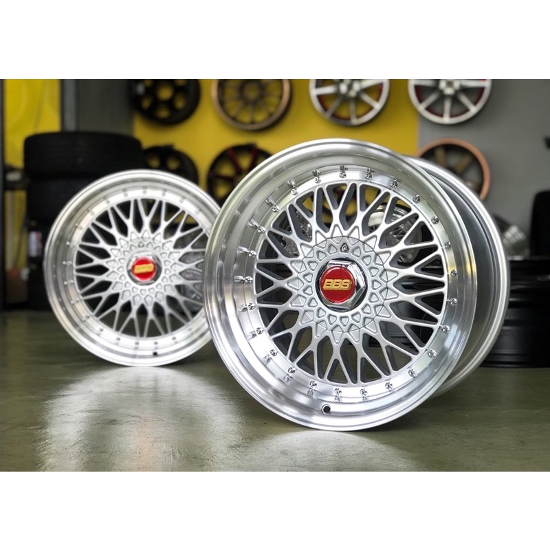 4วง / BBS RS ขอบ17 5/114 - 5/120 หน้า8.5 หลัง9.5